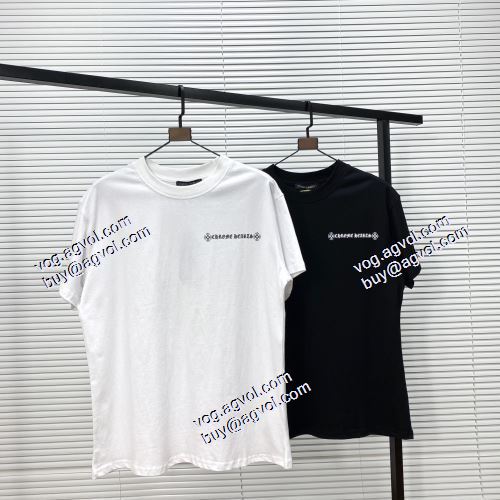 2色可選 クロムハーツ CHROME HEARTS  2021春夏 半袖Tシャツ 最安値に挑戦 クロムハーツスーパーコピー 激安 