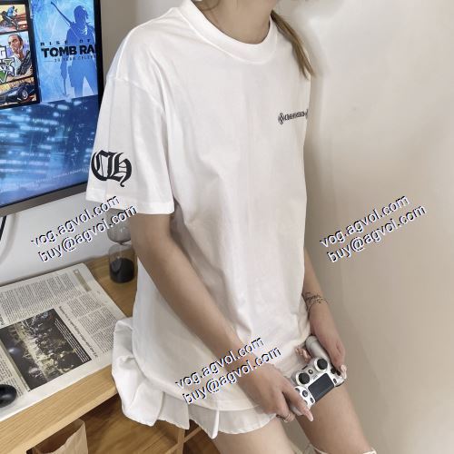 2色可選 クロムハーツ CHROME HEARTS  2021春夏 半袖Tシャツ 最安値に挑戦 クロムハーツスーパーコピー 激安 
