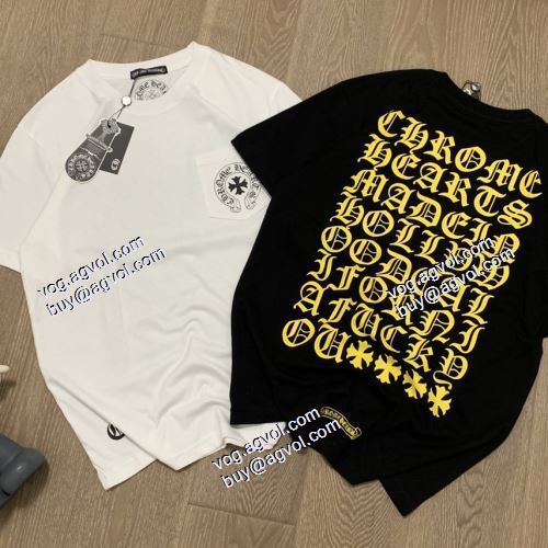 2021春夏 クロムハーツ CHROME HEARTS 個性的 クロムハーツブランド 偽物 通販 2色可選 半袖Tシャツ 