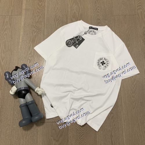 2021春夏 クロムハーツ CHROME HEARTS 個性的 クロムハーツブランド 偽物 通販 2色可選 半袖Tシャツ 