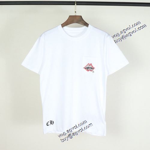 ティーシャツ 2021春夏 カジュアル クロムハーツスーパーコピー クロムハーツ CHROME HEARTS 2色可選 風合いが出る プリント