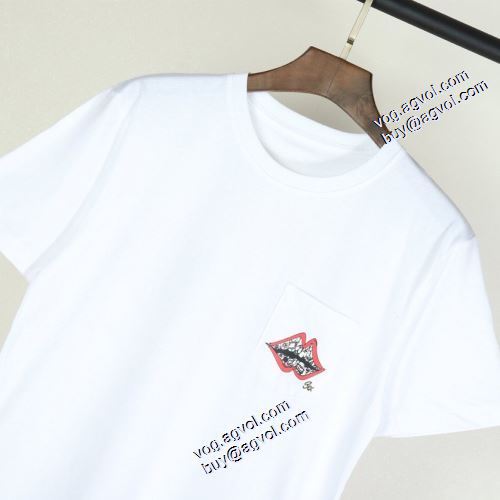 ティーシャツ 2021春夏 カジュアル クロムハーツスーパーコピー クロムハーツ CHROME HEARTS 2色可選 風合いが出る プリント