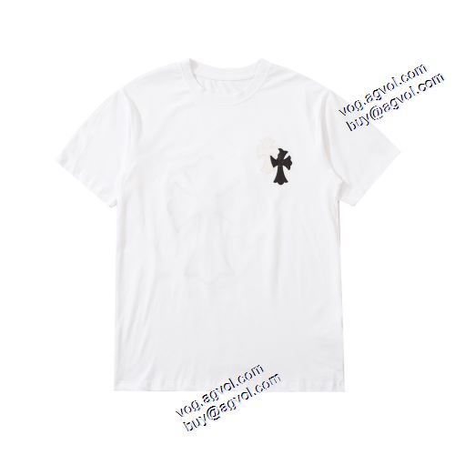 Tシャツ 2021春夏 クロムハーツ CHROME HEARTS 2色可選 プリント ファション性の高い クロムハーツスーパーコピー 激安 肌に馴染みやすい