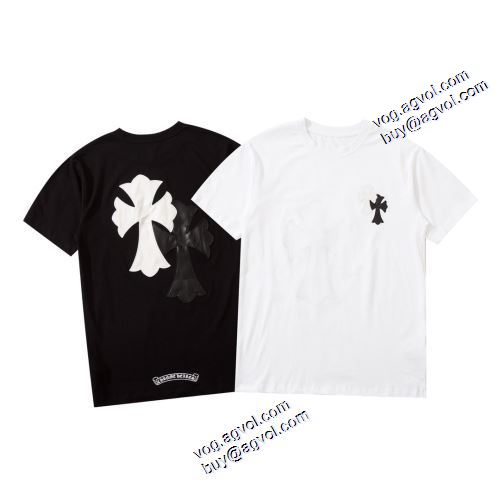 Tシャツ 2021春夏 クロムハーツ CHROME HEARTS 2色可選 プリント ファション性の高い クロムハーツスーパーコピー 激安 肌に馴染みやすい
