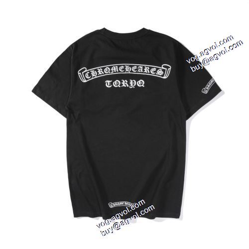 人気 ランキング 2021春夏 ティーシャツ クロムハーツ CHROME HEARTS 2色可選 クロムハーツコピーブランド ラウンドネック