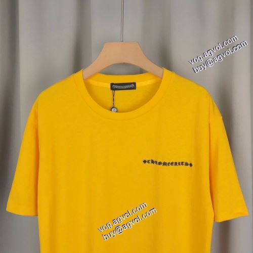ファッション 人気 2021春夏 優しいフィット感 クロムハーツ CHROME HEARTS 半袖Tシャツ 上下セット 2色可選 クロムハーツブランドコピー