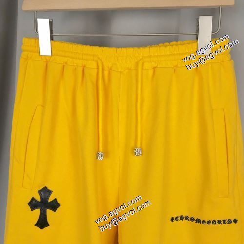 ファッション 人気 2021春夏 優しいフィット感 クロムハーツ CHROME HEARTS 半袖Tシャツ 上下セット 2色可選 クロムハーツブランドコピー