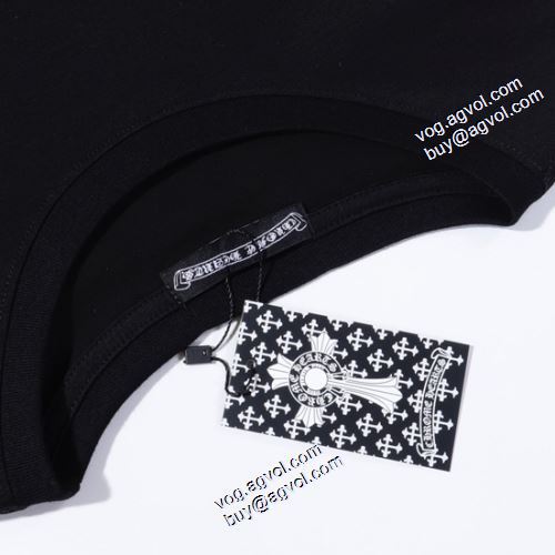 Tシャツ プリント 縦には伸びにくい ポップ 2色可選 2021春夏 クロムハーツ CHROME HEARTS クロムハーツブランド コピー