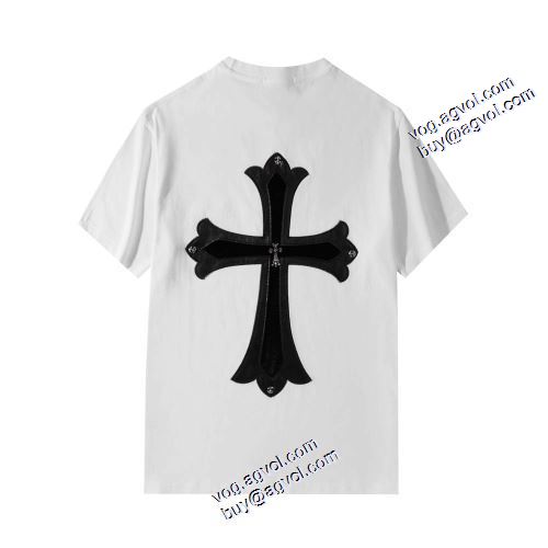 2021春夏 バリエーションに富む クロムハーツ CHROME HEARTS 3色可選 クロムハーツスーパーコピー Tシャツ ラウンドネック