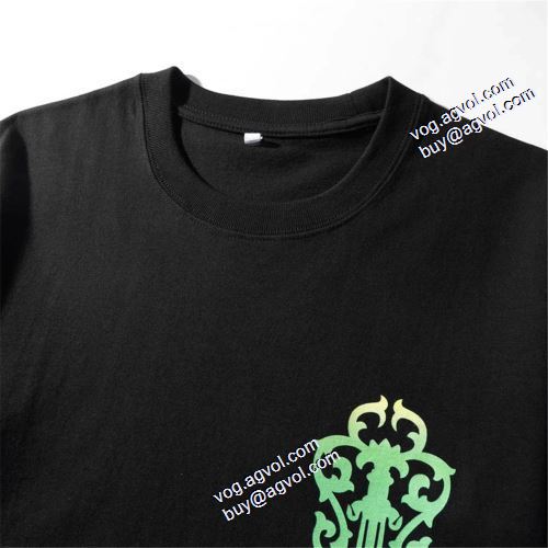 大好評 2021春夏 クロムハーツ CHROME HEARTS 2色可選 ティーシャツ プリント カッコいい印象を付ける クロムハーツコピー ブランド