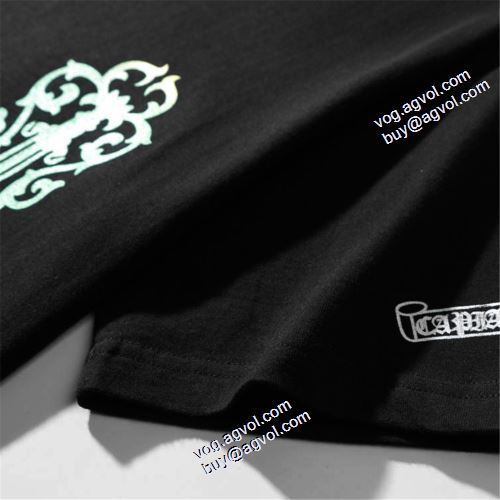 大好評 2021春夏 クロムハーツ CHROME HEARTS 2色可選 ティーシャツ プリント カッコいい印象を付ける クロムハーツコピー ブランド