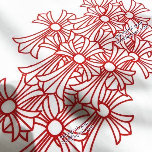 超目玉 2色可選 Tシャツ プリント 2021春夏 クロムハーツ CHROME HEARTS 縦には伸びにくい 通気性に優れた クロムハーツ偽物ブランド