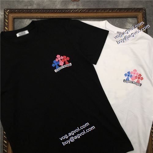 お洒落に魅せる 2021春夏 クロムハーツ CHROME HEARTS ティーシャツ レジャー 男女兼用 消臭抗菌効果がある クロムハーツブランドスーパーコピー