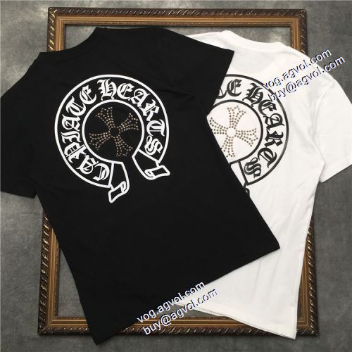 2色可選 上品な輝きを放つ形 男女兼用 2021春夏 クロムハーツ CHROME HEARTS Tシャツ レジャー 流行に関係なく長年愛用できる クロムハーツブランド コピー