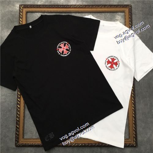2色可選 2021春夏 クロムハーツ CHROME HEARTS 今買い◎得 頑丈な素材 男女兼用 クロムハーツスーパーコピー 激安 Tシャツ プリント