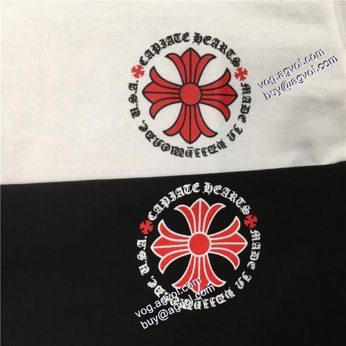 2色可選 2021春夏 クロムハーツ CHROME HEARTS 今買い◎得 頑丈な素材 男女兼用 クロムハーツスーパーコピー 激安 Tシャツ プリント