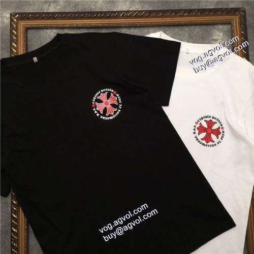 2色可選 2021春夏 クロムハーツ CHROME HEARTS 今買い◎得 頑丈な素材 男女兼用 クロムハーツスーパーコピー 激安 Tシャツ プリント