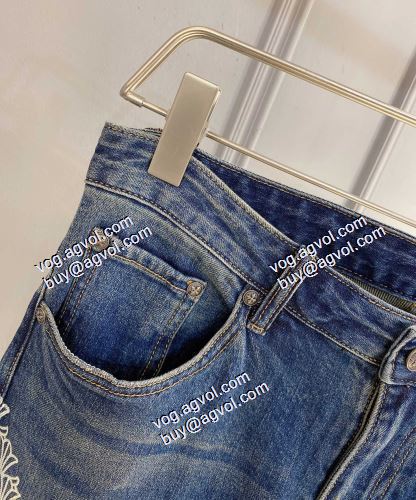ジーンズ/デニム 超人気美品◆ 2021春夏 クロムハーツ CHROME HEARTS クロムハーツ偽物ブランド 