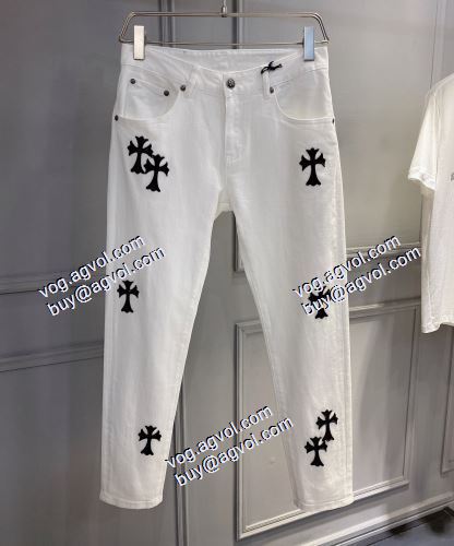 派手 ：比较华丽的 クロムハーツ CHROME HEARTS 2021春夏 スキニーパンツ CHRISTIAN LOUBOUTIN偽物ブランド