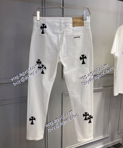 派手 ：比较华丽的 クロムハーツ CHROME HEARTS 2021春夏 スキニーパンツ CHRISTIAN LOUBOUTIN偽物ブランド