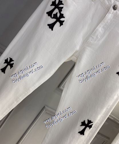 派手 ：比较华丽的 クロムハーツ CHROME HEARTS 2021春夏 スキニーパンツ CHRISTIAN LOUBOUTIN偽物ブランド