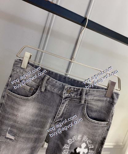 クロムハーツ CHROME HEARTS 希少価値大！デニムパンツ メンズ 2021春夏 クリスチャンルブタンブランド 偽物 通販 