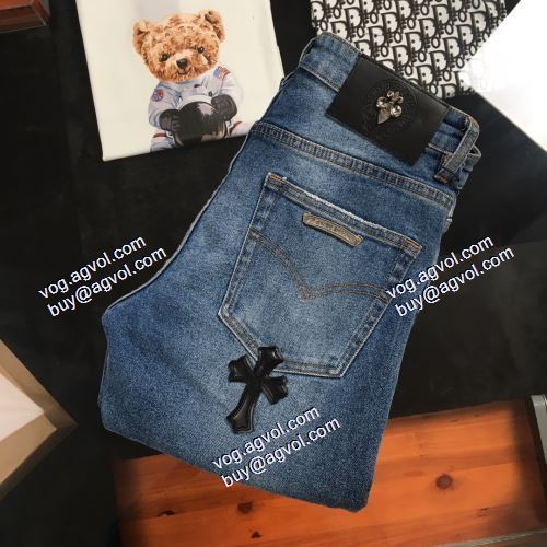CHRISTIAN LOUBOUTINブランド 偽物 通販 クロムハーツ CHROME HEARTS 着心地抜群 デニムパンツ メンズ  2021春夏 