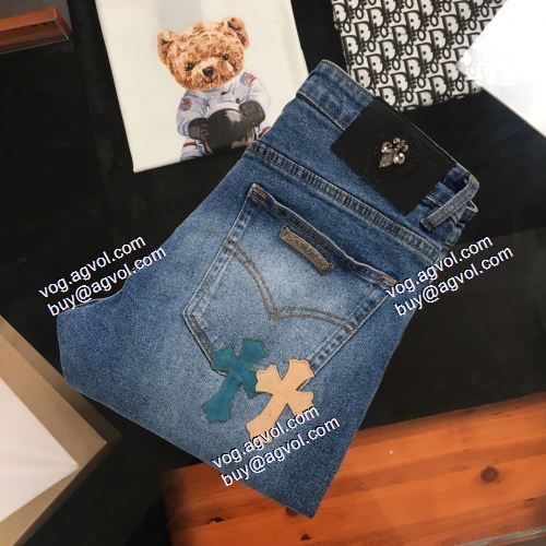 海外セレブ愛用 クロムハーツ CHROME HEARTS  スキニーパンツ 2021春夏 CHRISTIAN LOUBOUTINブランド 偽物 通販