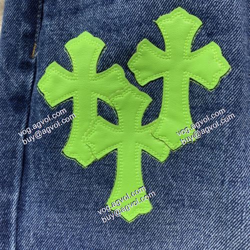 極上の着心地 クリスチャンルブタンスーパーコピー 激安 クロムハーツ CHROME HEARTS 2021春夏 デニムパンツ メンズ 