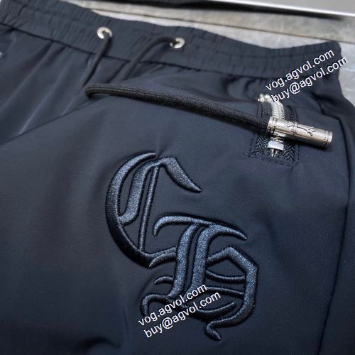 2色可選 上品に着こなせ 2021秋冬 クロムハーツ CHROME HEARTS クロムハーツコピー トレパン/スポーツパンツ 綿/コットン