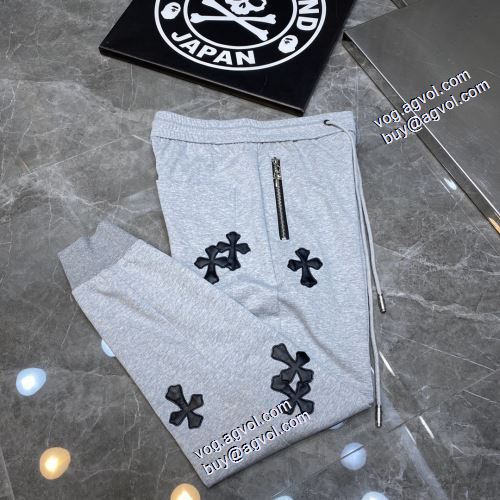 クロムハーツコピー ブランド チノパン 2021秋冬 クロムハーツ CHROME HEARTS 争奪戦必至 スタイルアップ効果 2色可選
