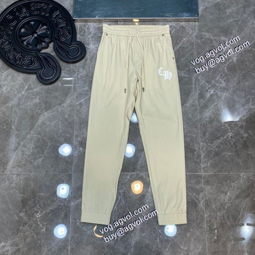 2021秋冬 芸能人に愛用者続出 どんなポーズでもしっかりフィットする クロムハーツ CHROME HEARTS クロムハーツブランドスーパーコピー 2色可選 チノパン 2色可選