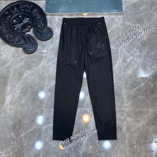 2021秋冬 芸能人に愛用者続出 どんなポーズでもしっかりフィットする クロムハーツ CHROME HEARTS クロムハーツブランドスーパーコピー 2色可選 チノパン 2色可選
