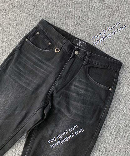 2021秋冬 コーデに合わせやすい クロムハーツ CHROME HEARTS 日本未入荷モデル クロムハーツコピー ブランド デニムパンツ ストレッチ デニム