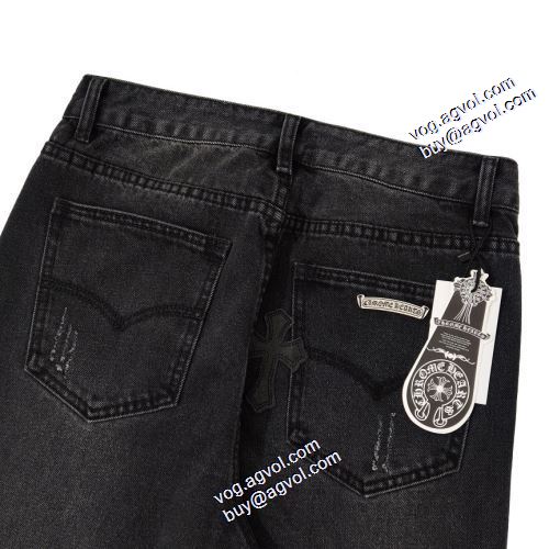 人気メンズデニム クロムハーツコピーブランド 人目を惹くデザイン 2021秋冬 クロムハーツ CHROME HEARTS デニムパンツ ストレッチ デニム