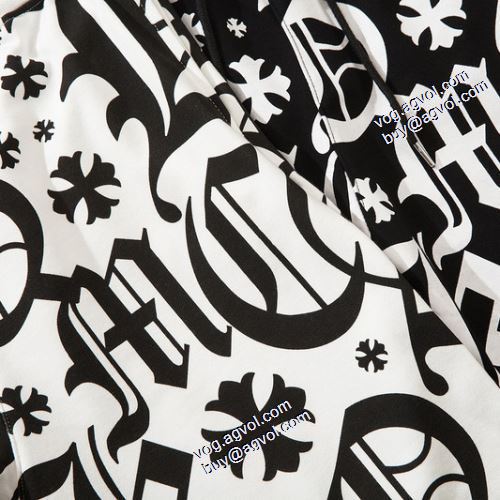 クロムハーツブランドコピー 2021秋冬 絶大な人気を誇る クロムハーツ CHROME HEARTS ショートパンツ ストレッチが効いた レース 2色可選