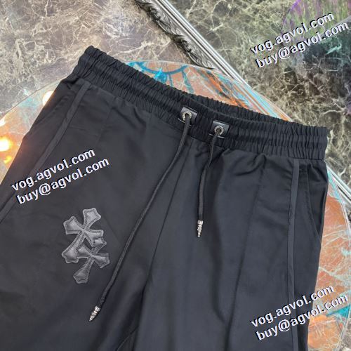 海外セレブ定番愛用  2021秋冬 クロムハーツ CHROME HEARTS チノパン 生地結構伸びる クロムハーツスーパーコピー 激安