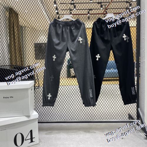 特別人気感謝SALE 2021秋冬 クロムハーツ偽物ブランド クロムハーツ CHROME HEARTS チノパン 2色可選 注目のアイテム