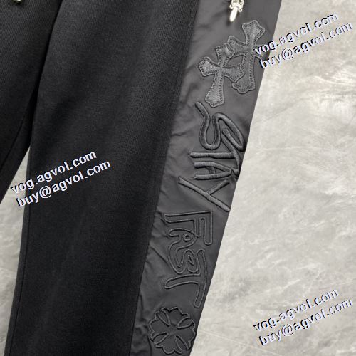クロムハーツブランドスーパーコピー 2021秋冬 クロムハーツ CHROME HEARTS どんなシーンにもピッタリ スエットパンツ 個性的なデザイン