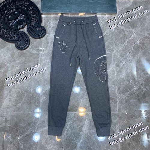 2021秋冬 落ち着いた感覚 クロムハーツ偽物ブランド コーデの幅広い クロムハーツ CHROME HEARTS チノパン 2色可選