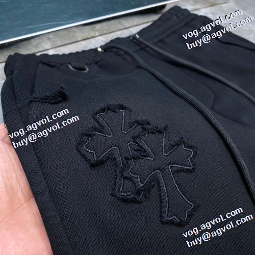 2021秋冬 落ち着いた感覚 クロムハーツ偽物ブランド コーデの幅広い クロムハーツ CHROME HEARTS チノパン 2色可選