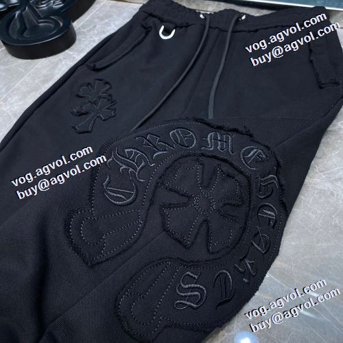 2021秋冬 落ち着いた感覚 クロムハーツ偽物ブランド コーデの幅広い クロムハーツ CHROME HEARTS チノパン 2色可選
