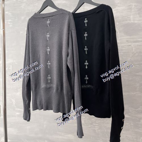 希少価値大！クロムハーツ CHROME HEARTS 2021春夏 2色可選 CHRISTIAN LOUBOUTIN偽物ブランド ニットウェア