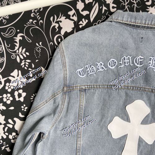 CHRISTIAN LOUBOUTINブランド 偽物 通販 デニムジャケット 2021春夏 クロムハーツ CHROME HEARTS 高品質 人気