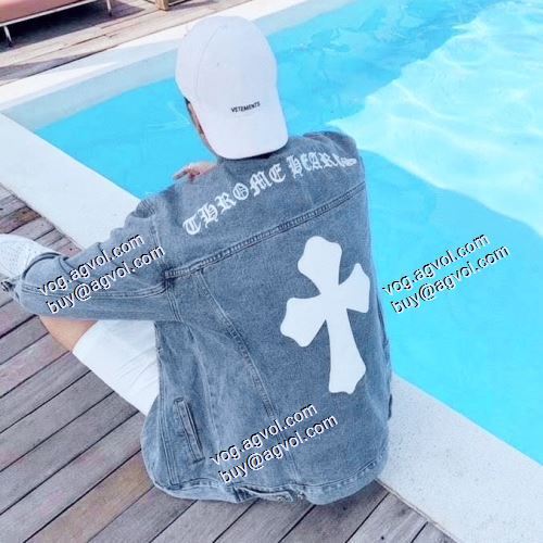 CHRISTIAN LOUBOUTINブランド 偽物 通販 デニムジャケット 2021春夏 クロムハーツ CHROME HEARTS 高品質 人気
