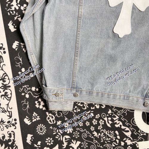 CHRISTIAN LOUBOUTINブランド 偽物 通販 デニムジャケット 2021春夏 クロムハーツ CHROME HEARTS 高品質 人気
