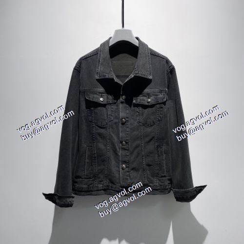 上品上質 デニムジャケット 2021春夏 クリスチャンルブタン偽物ブランド クロムハーツ CHROME HEARTS 2色可選 