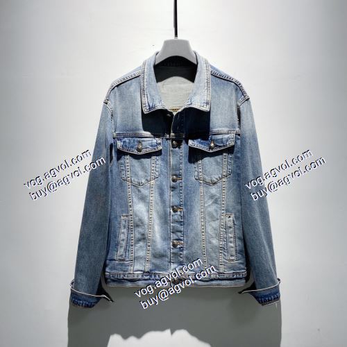 上品上質 デニムジャケット 2021春夏 クリスチャンルブタン偽物ブランド クロムハーツ CHROME HEARTS 2色可選 