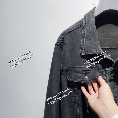 上品上質 デニムジャケット 2021春夏 クリスチャンルブタン偽物ブランド クロムハーツ CHROME HEARTS 2色可選 