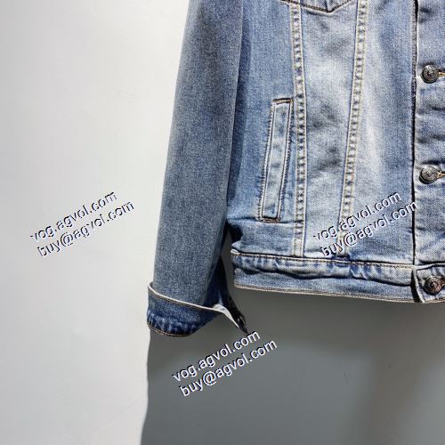 上品上質 デニムジャケット 2021春夏 クリスチャンルブタン偽物ブランド クロムハーツ CHROME HEARTS 2色可選 